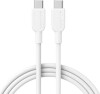 Anker - Usb-C Til Usb-C Kabel 3 Ft 240W Flettet - Hvid