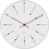 Arne Jacobsen - Bankers Vægur - Ø21 Cm - Hvid