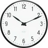 Arne Jacobsen - Station Vægur - 29 Cm - Sort