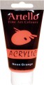 Artello Acrylic - Akrylmaling - 75 Ml - Neon Orange