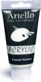 Artello Acrylic - Akrylmaling - 75 Ml - Pastel Gul