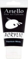 Artello Acrylic - Akrylmaling - 75 Ml - Titanium Hvid