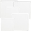 Artistline Canvas - Lærreder - D 1 6 Cm - 15X15 20X20 Cm - Hvid - 40 Stk