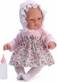 Asi - Oli Baby Dukke - Pige - 30 Cm - Pink Top Og Løs Nederdel