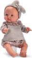 Asi - Alex Baby Dukke - Pige - 36 Cm - Med Gråt Pandebånd