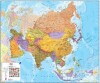 Asia Political Wall Map Paper