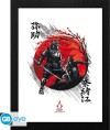 Assassin S Creed - Indrammet Print Shadows Yasuke Naoe 30X40 X2