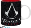 Assassin S Creed - Krus - 320 Ml - Våbenskjold Sort Og Rød - Subli X2