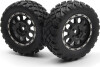 Assembled Wheel Tyre Set 2Pcs - 540451 - Blackzon