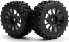 Assembled Wheel Tyre Set 2Pcs - Mv151424 - Maverick Rc