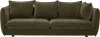 Bloomingville - Austin Sofa - Grøn - Polyester - 3 Personer