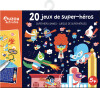 Auzou - Aktivitetskort - 20 Opgaver - Superhelte