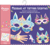 Auzou - Aktivitetssæt - Masker Og Tatoveringer - Enhjørning