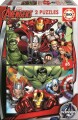 Avengers Puslespil - Educa Puslespil - 2 X 48 Brikker