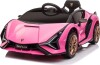 Azeno - Elbil Til Børn - Lamborghini Sian - Pink