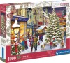 Julepuslespil - Juleby - High Quality - 1000 Brikker