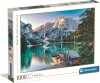 Clementoni Puslespil - Emerald Lake Braies - High Quality - 1000 Brikker