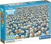 Clementoni Puslespil - Impossible Donald Duck - High Quality - 1000 Brikker