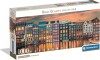 Clementoni Puslespil - Lys I Amsterdam - High Quality Panorama - 1000
