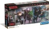 Clementoni Puslespil - Dungeons Dragons - Panorama - 1000 Brikker
