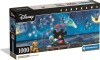 Disney Puslespil - Mickey Og Minnie - Panorama - 1000 Brikker - Clementoni