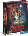 Stranger Things Puslespil - 1000 Brikker - Inkl Plakat - Clementoni
