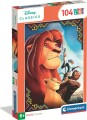 Løvernes Konge Puslespil - Disney - 104 Brikker - Clementoni