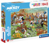 Disney Puslespil - Mickey And Friends - Maxi - Color - 104 Brikker