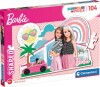 Barbie Puslespil - Super Color - 104 Brikker - Clementoni