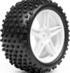 1 10 Buggy White Rear Wheel Tyre Assembly - Mv22115 - Maverick Rc