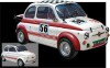 Italeri - Fiat Abarth 695 Ss Assetto Corsa Bil Byggesæt - 1 12 - 4705