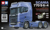 Tamiya - Rc Scania 770 S 6X4 Fjernstyret Lastbil Byggesæt - 1 14 - Sølv -