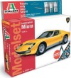 Italeri - Lamborghini Miura Byggesæt Med Maling - 1 24 - 72002