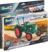 Revell - Deutz D30 Traktor Byggesæt Med Maling - 1 24 - 96 Dele