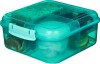 Sistema - Bento Cube Madkasse - Lunch - 1 25 L - Grøn