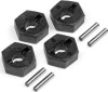 12Mm Wheel Hex Hub Set 4Pcs - Hp115308 - Hpi Racing