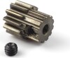 12T Steel Pinion Gear 08 M 32Dp 3175 Shaft - Mv150356 - Maverick Rc
