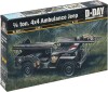 Italeri - 14 Ton 4X4 Ambulance Jeep Bil Byggesæt - 1 35 - 0326S