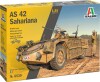 Italeri - As 42 Sahariana Model Bil Byggesæt - 1 35 - 6530