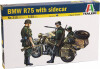 Italeri - Bmw R75 Med Sidevogn Byggesæt - 1 35 - 0315S