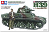 Tamiya - 135 French Light Tank H39 - Model Byggesæt