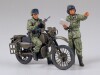 Tamiya - Jgsdf Motorcycle Reconnaissance Set - Model Figurer - 1 35 - 35245