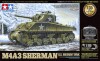 Tamiya - Rc Us Medium Tank M4A3 Sherman - 135 - 48217