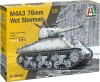 Italeri - Sherman M4A3 Wet Modeltank Byggesæt - 1 35 - 96440