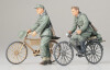 Tamiya - Tyske Soldater Med Cykler - Model Figurer - 135 - 35240
