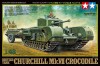 Tamiya - Churchill Mkvii Crocodile British Tank Byggesæt - 1 48 - 32594
