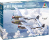 Italeri - P-38 J Lightning Modelfly Byggesæt - 1 48 - 2834