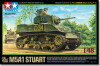 Tamiya - Us Light Tank M5A1 Stuart Model Tank Byggesæt - 148 - 32606