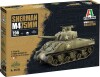 Italeri - M4 75 Mm Sherman Modeltank Byggesæt - 1 56 - 25751
