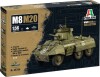 Italeri - M8M20 Greyhound Tank Byggesæt - 1 56 - 25759